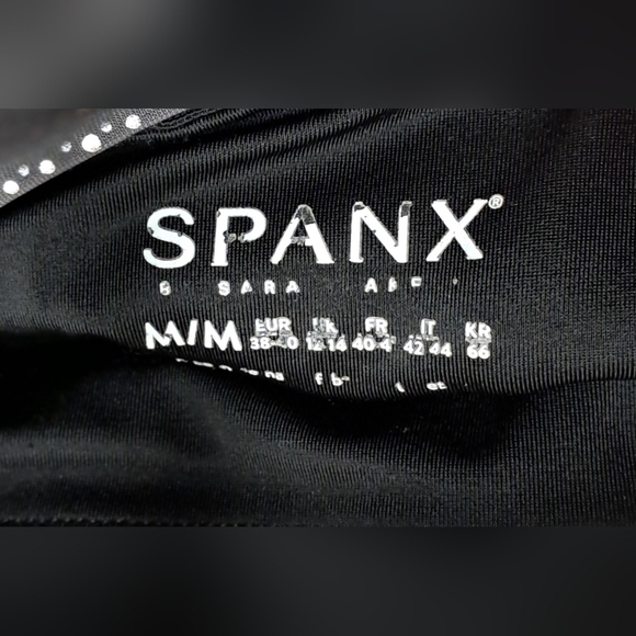 SPANX Metallic Leggings Size M - Picture 4 of 4